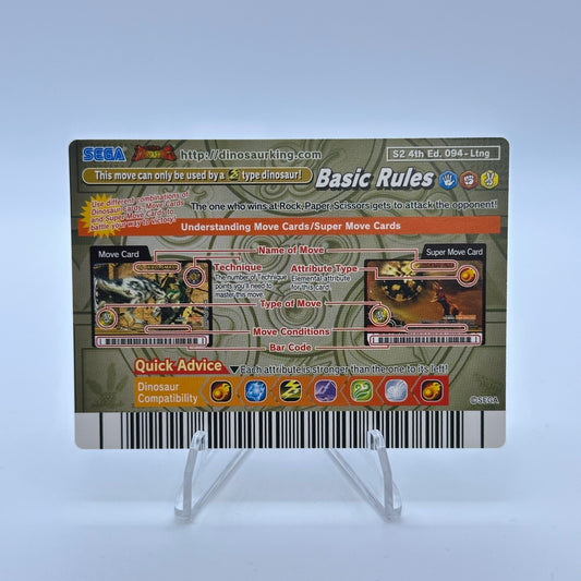 Electric Charge - 094-Ltng - SEGA Dinosaur King S2 4th Edition