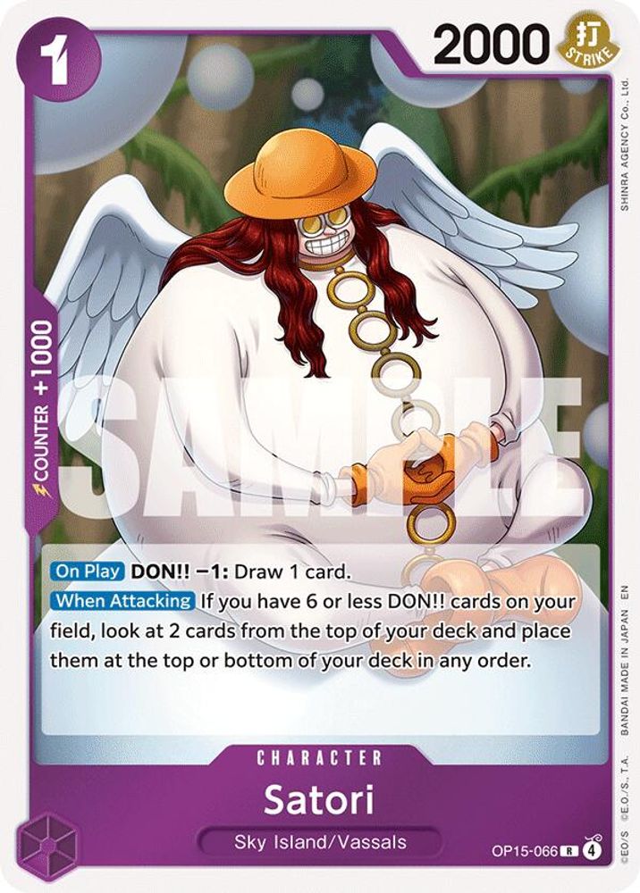 Satori OP15-066 Adventure on Kami's Island One Piece Foil Rare