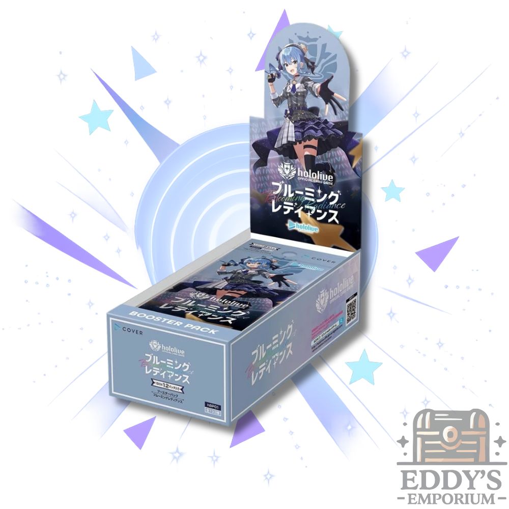 Hololive Vol 1: Blooming Radiance Japanese Booster Box | Eddy's Emporium Eddy's Emporium Hololive Vol 1: Blooming Radiance Japanese Booster Box | Eddy's Emporium Eddy's Emporium