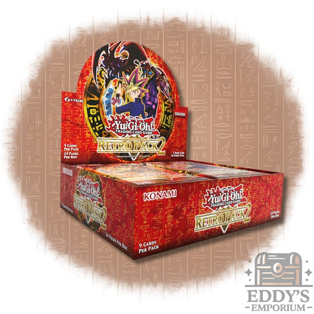 Yu-Gi-Oh! Retro Pack 2 Unlimited Booster Box (2025 Reprint) Eddy's Emporium Yu-Gi-Oh! Retro Pack 2 Unlimited Booster Box (2025 Reprint) Eddy's Emporium