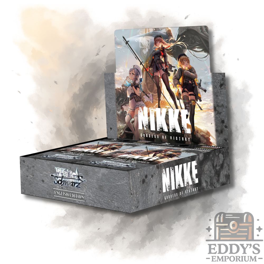 Goddess Of Victory: Nikke ENGLISH Booster Box For Weiss Schwarz Trading Card Game - Factory Sealed 2025 Nikke Figure Goddess Of Victory: Nikke ENGLISH Booster Box For Weiss Schwarz Trading Card Game - Factory Sealed 2025 Nikke Figure