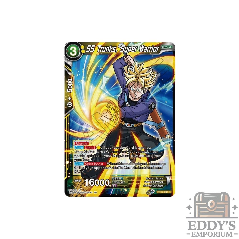 SS Trunks, Super Warrior – BT17-097 – Foil