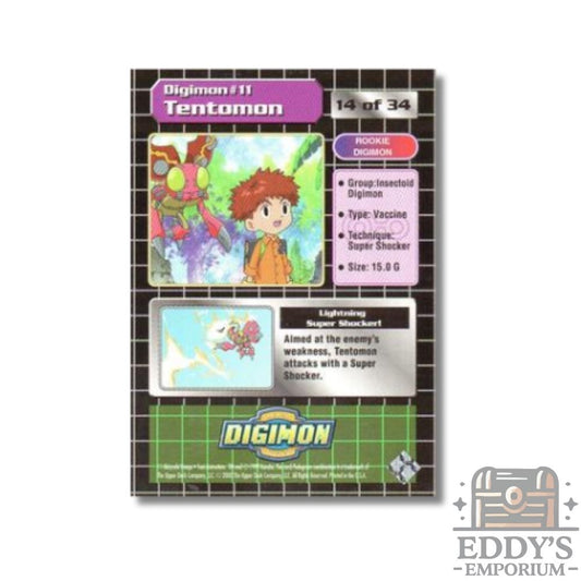 Tentomon #11 - Upper Deck Digimon: Series 1