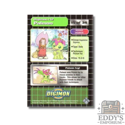 Palmon #12 - Upper Deck Digimon: Series 1