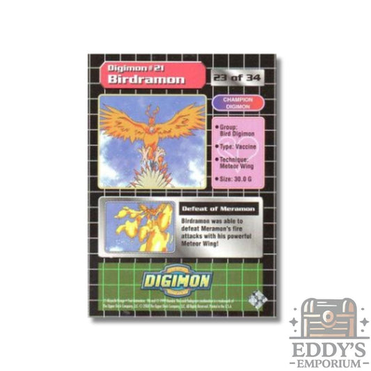 Birdramon #21 - Upper Deck Digimon: Series 1