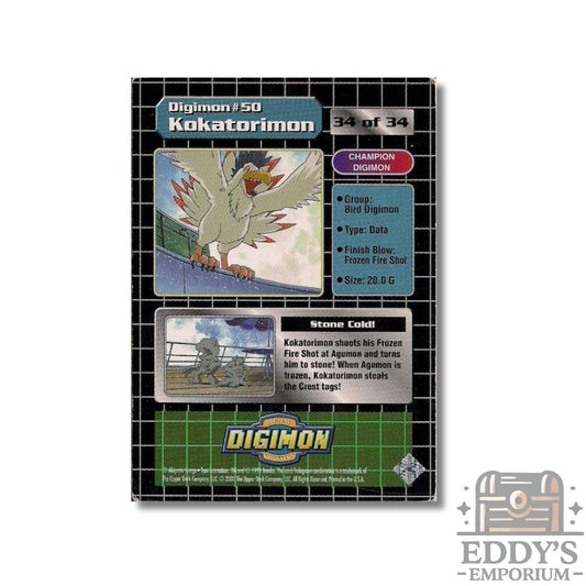 Kokatorimon #50 - Upper Deck Digimon: Series 1