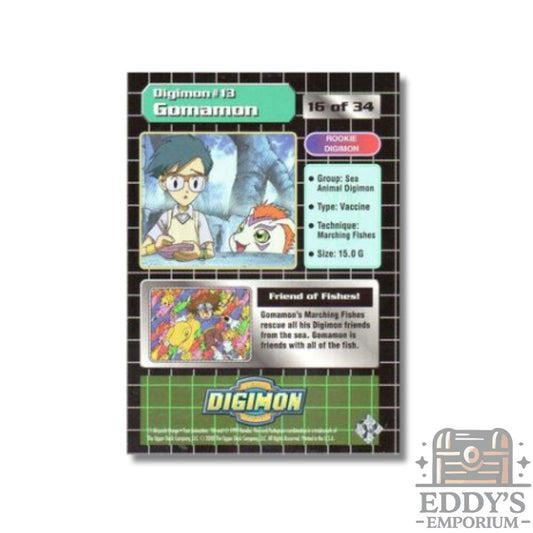 Gomamon #13 - Upper Deck Digimon: Series 1