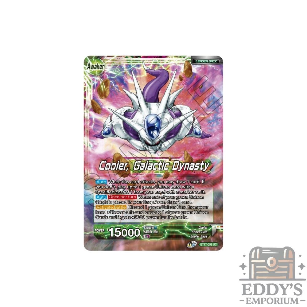 Cooler, Galactic Dynasty – BT17-059 – Foil