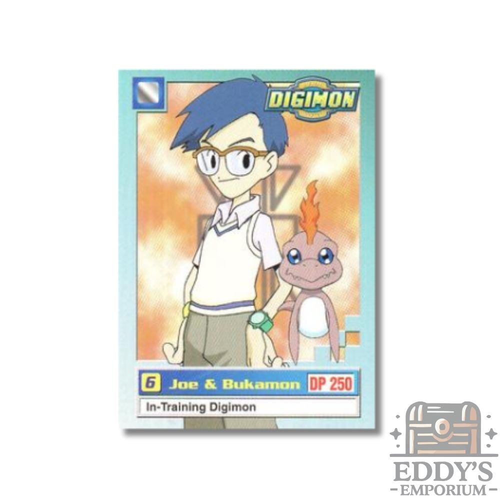 Joe and Bukamon #6 - Upper Deck Digimon: Series 1