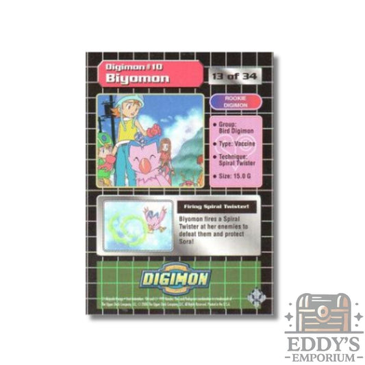 Biyomon #10 - Upper Deck Digimon: Series 1