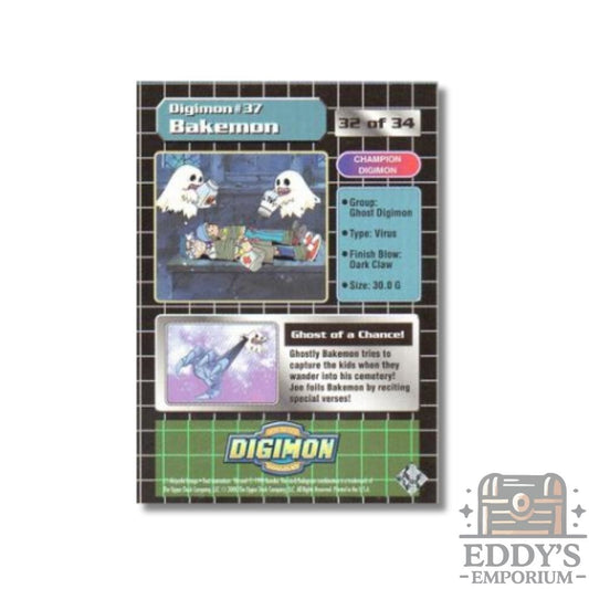 Bakemon #37 - Upper Deck Digimon: Series 1
