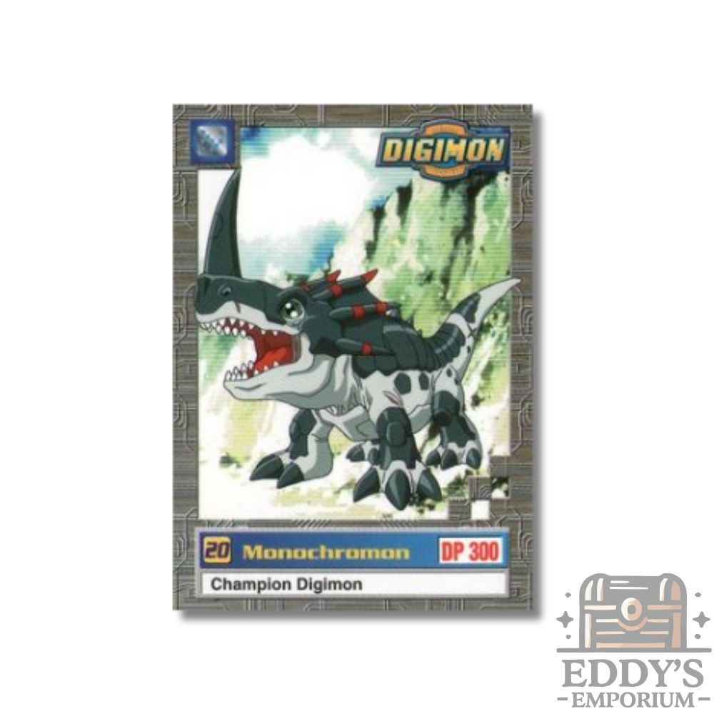 Monochromon #20 - Upper Deck Digimon: Series 1 Eddy's Emporium Monochromon #20 - Upper Deck Digimon: Series 1 Eddy's Emporium