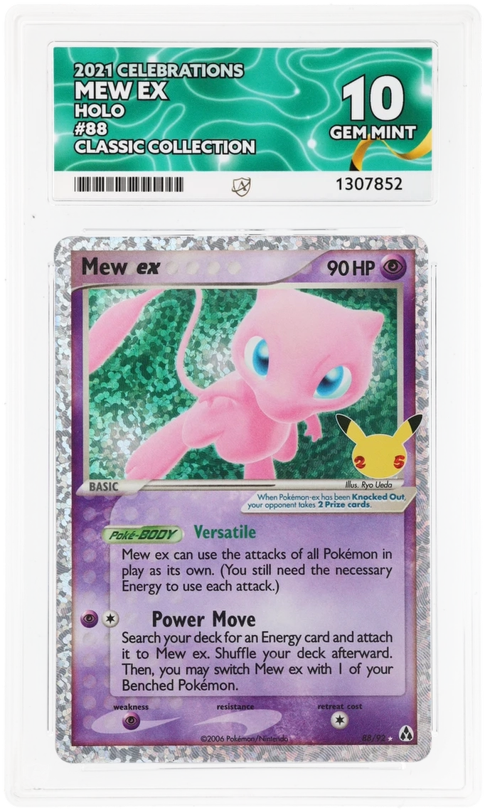 Mew ex - 88/092 - 25th Celebrations Classic Collection - Ace 10