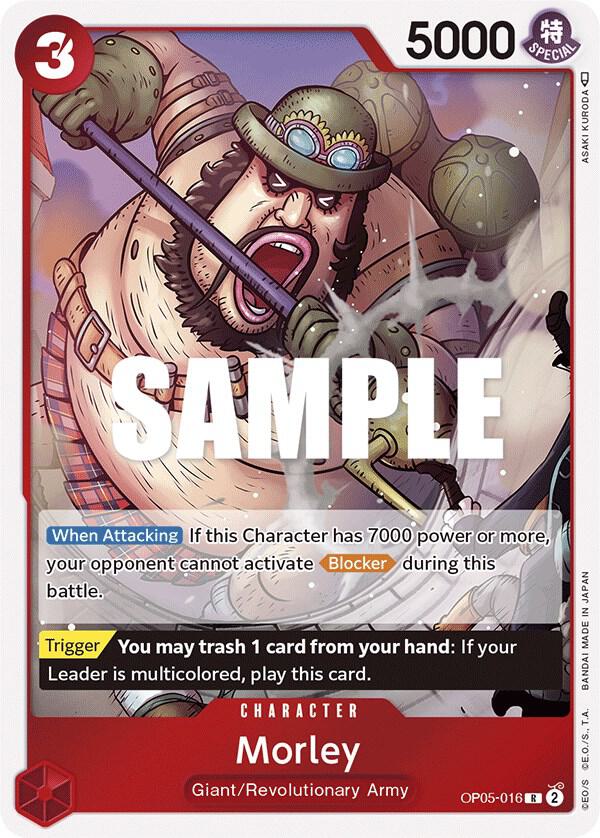Morley OP05-016 Awakening of the New Era One Piece Foil Rare