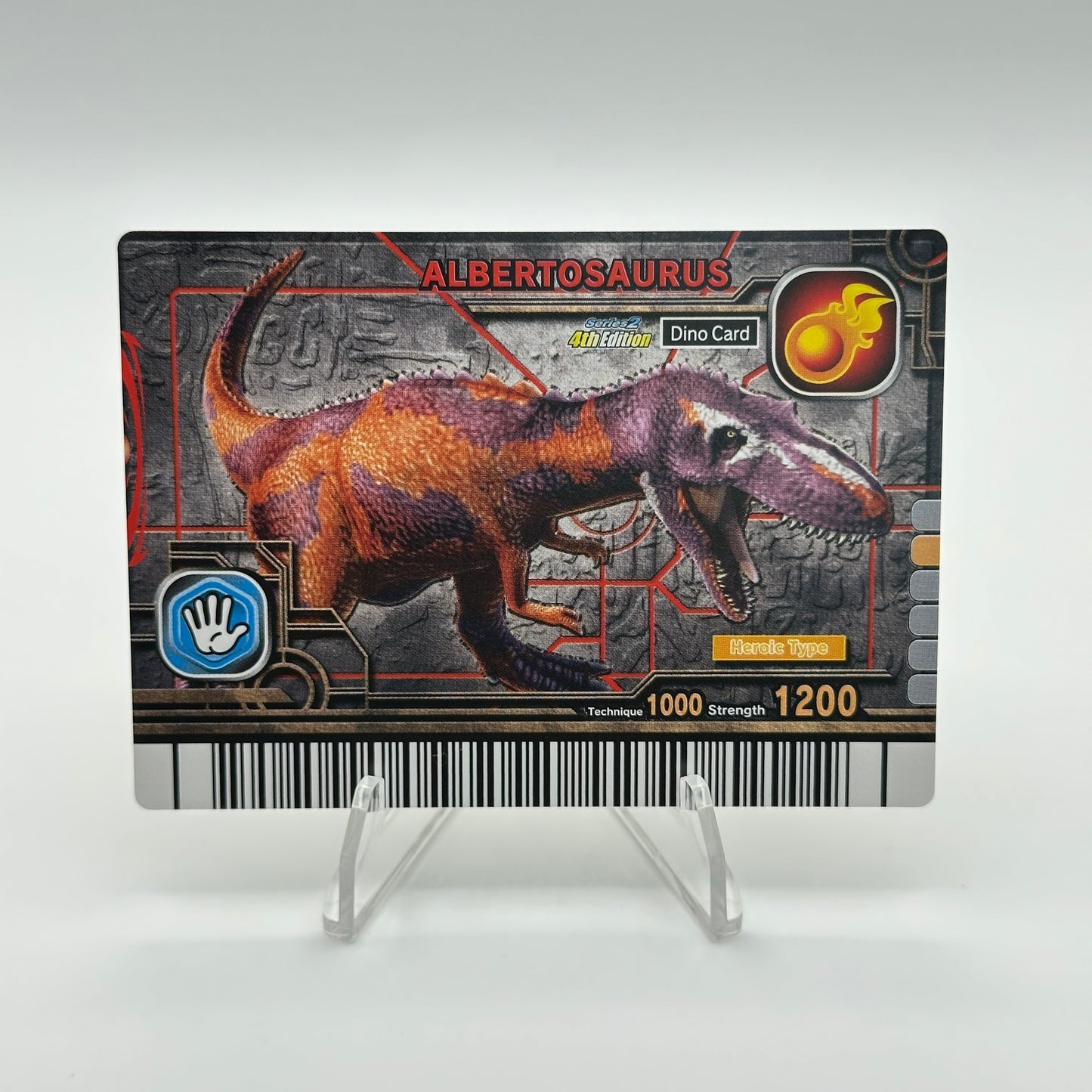 Albertosaurus - 042-Dino - SEGA Dinosaur King S2 4th Edition
