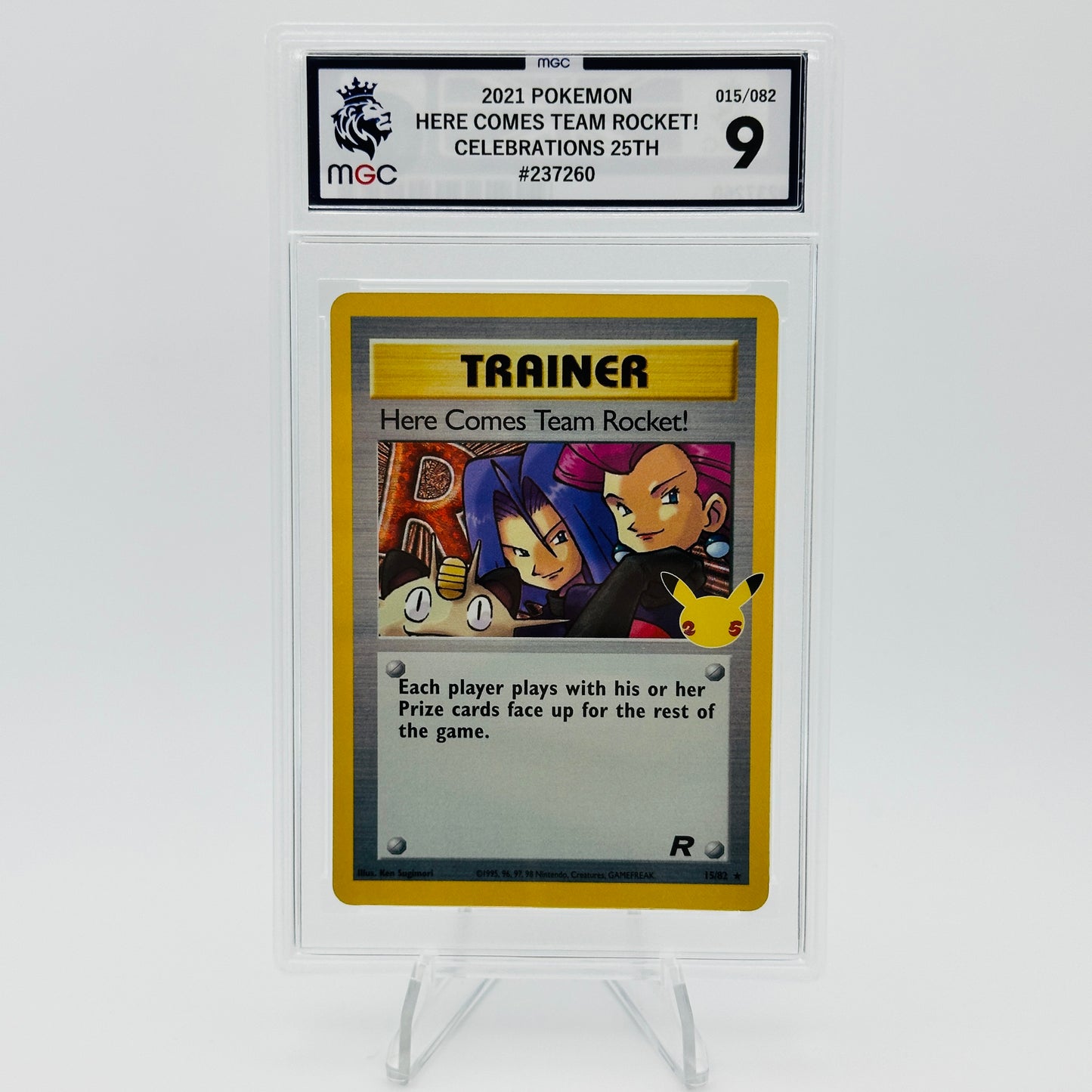 Here Comes Team Rocket! - 015/082 - 25th Celebrations - MGC 9