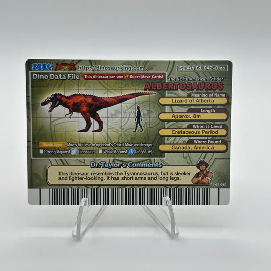 Albertosaurus - 042-Dino - SEGA Dinosaur King S2 4th Edition