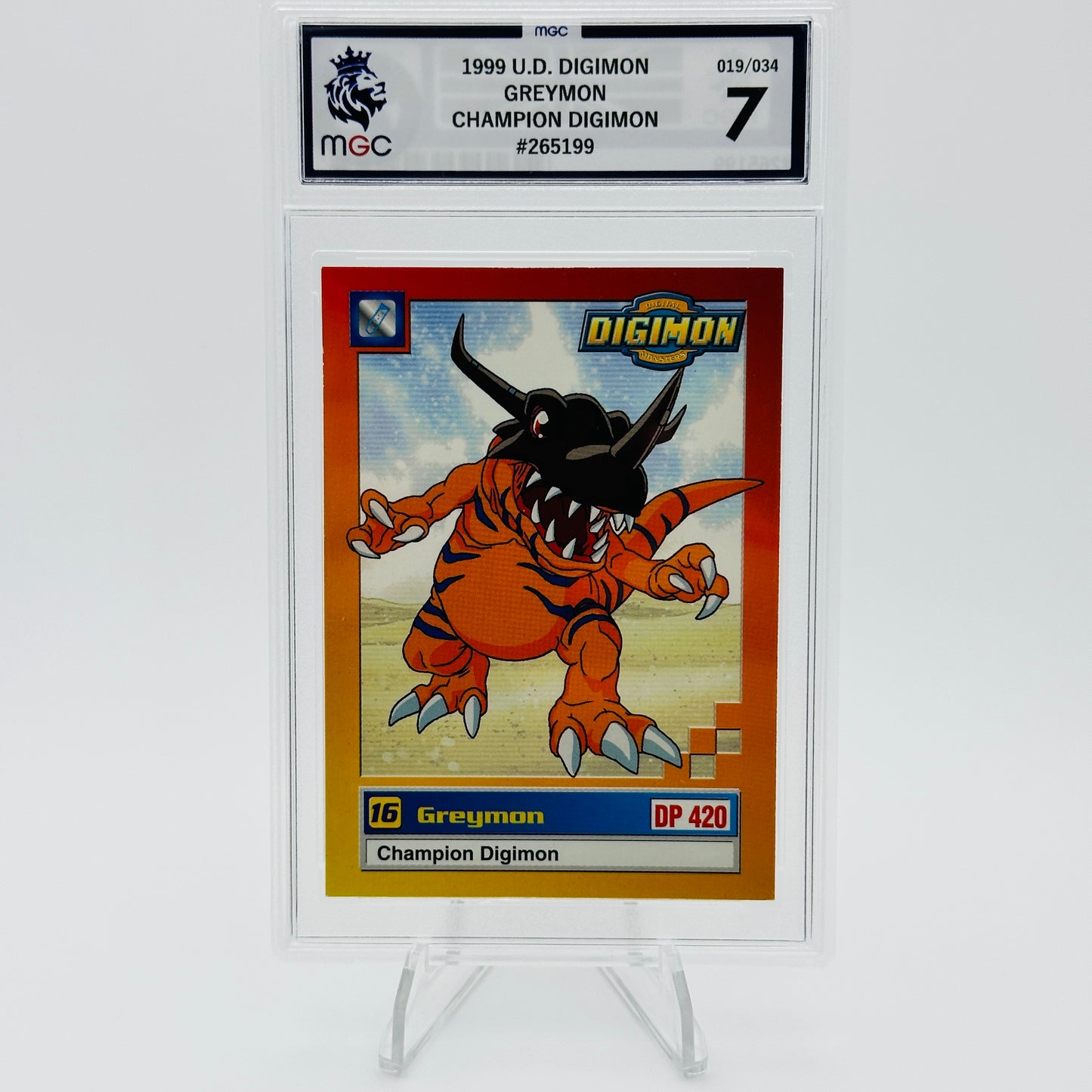 Greymon - 019/034 - Upper Deck 1999 - MGC 7
