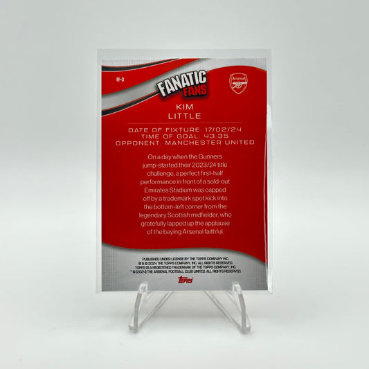 Kim Little - FF-3 - Topps Arsenal Fan Set 24/25