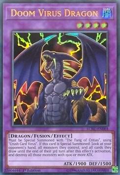 Doom Virus Dragon LCKC-EN064 Legendary Collection Kaiba Yu-Gi-Oh 1st Edition NM
