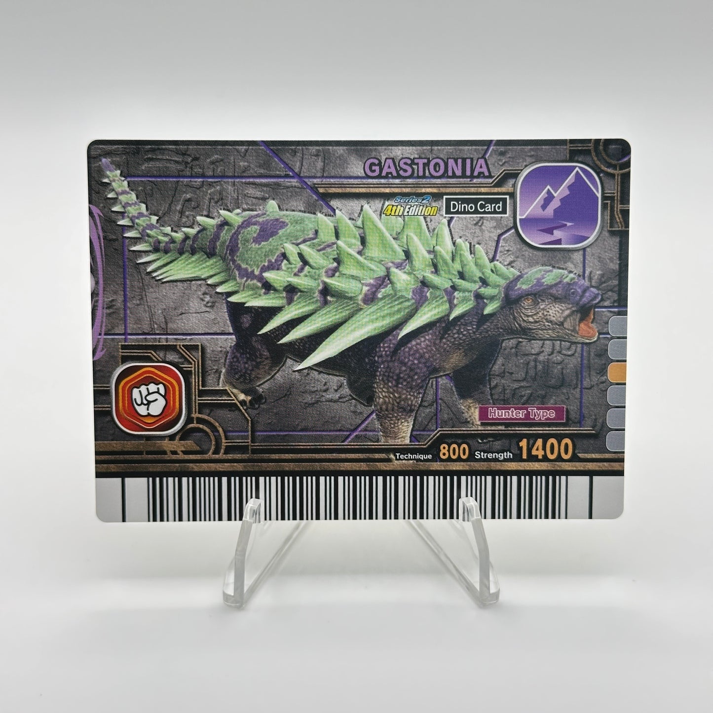 Gastonia - 047-Dino - SEGA Dinosaur King S2 4th Edition
