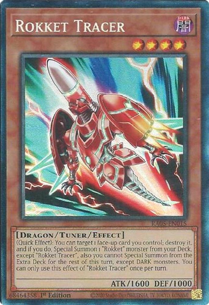 Rokket Tracer (Collector's Rare) RA05-EN015 Yu-Gi-Oh Rarity Collection 5