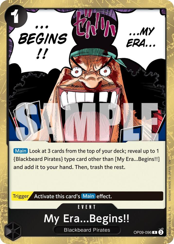 My Era...Begins!! (Reprint) OP09-096 Premium Booster -The Best- Vol. 2 One Piece Foil