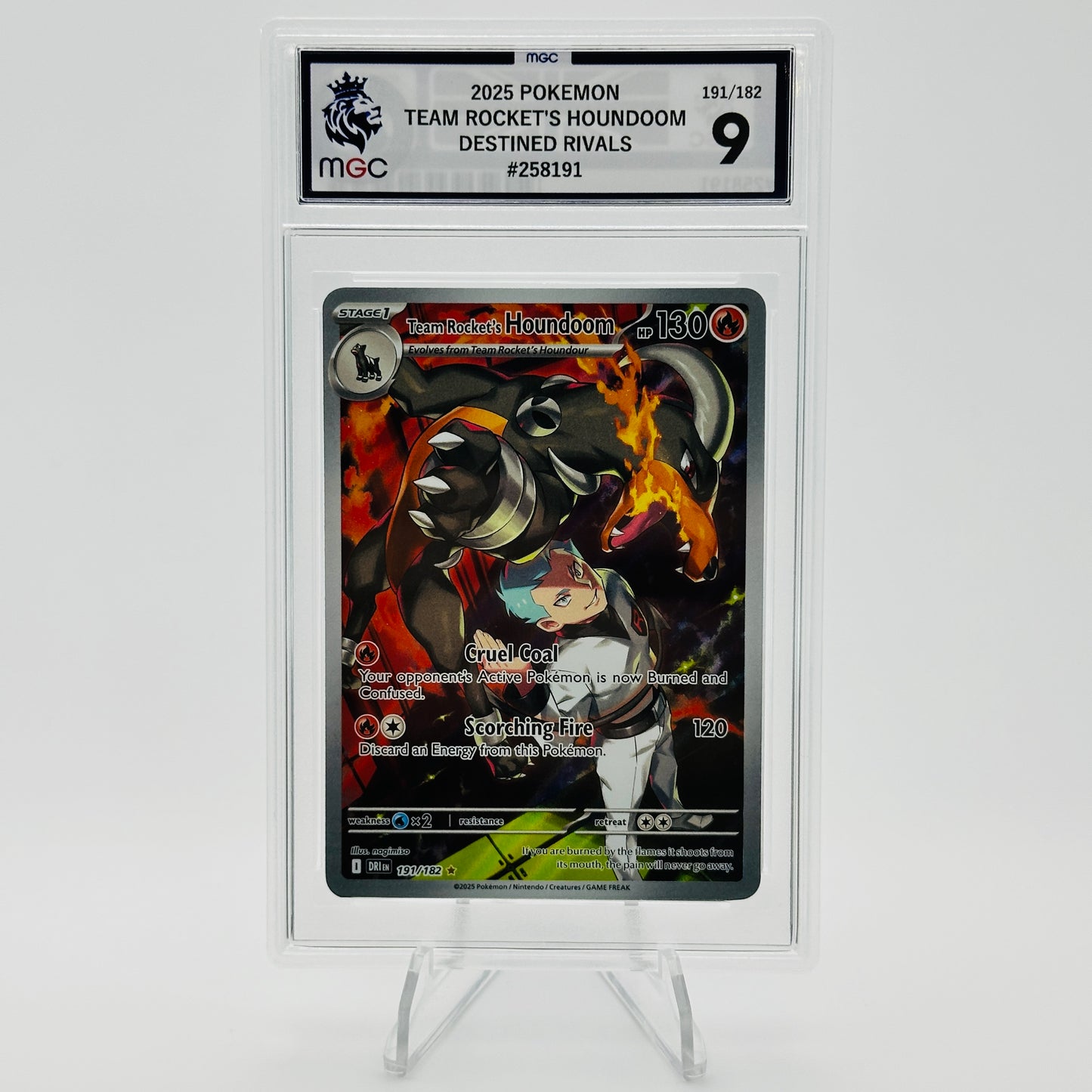 Team Rocket's Houndoom - 191/182 - Destined Rivals - MGC 9