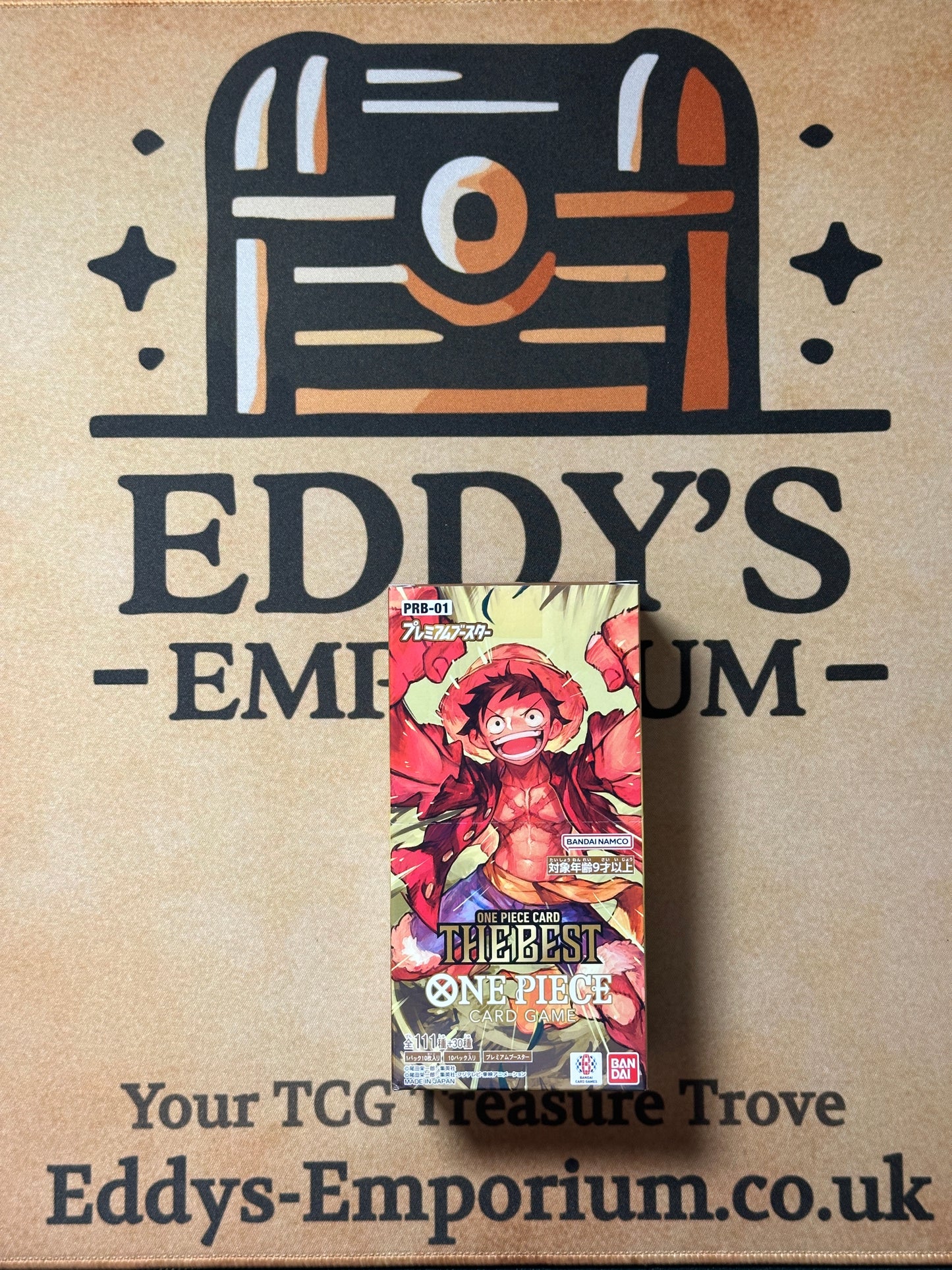 One Piece Card Game PRB-01: THE BEST Booster Box
