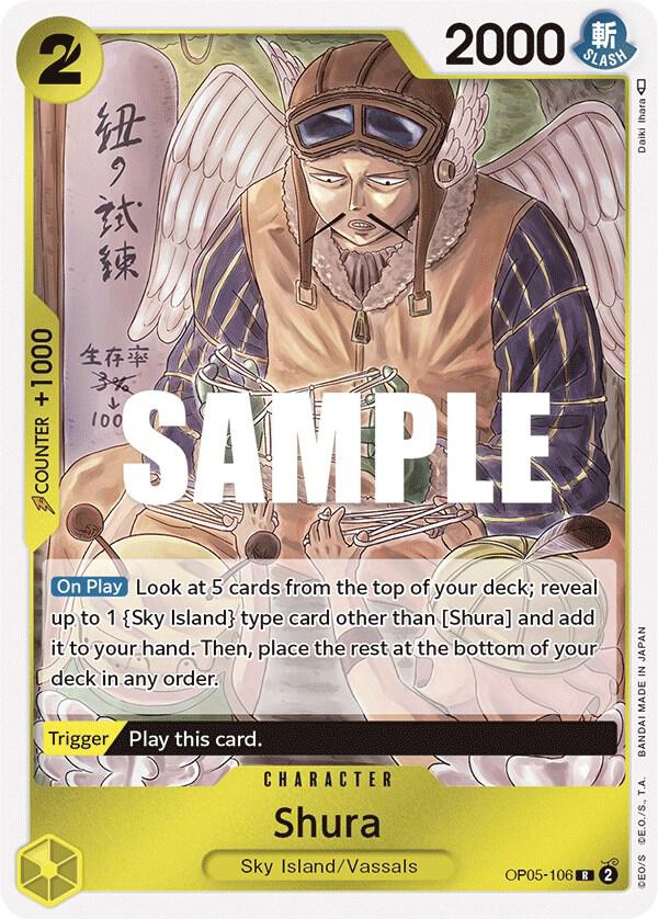 Shura OP05-106 Awakening of the New Era One Piece Foil Rare