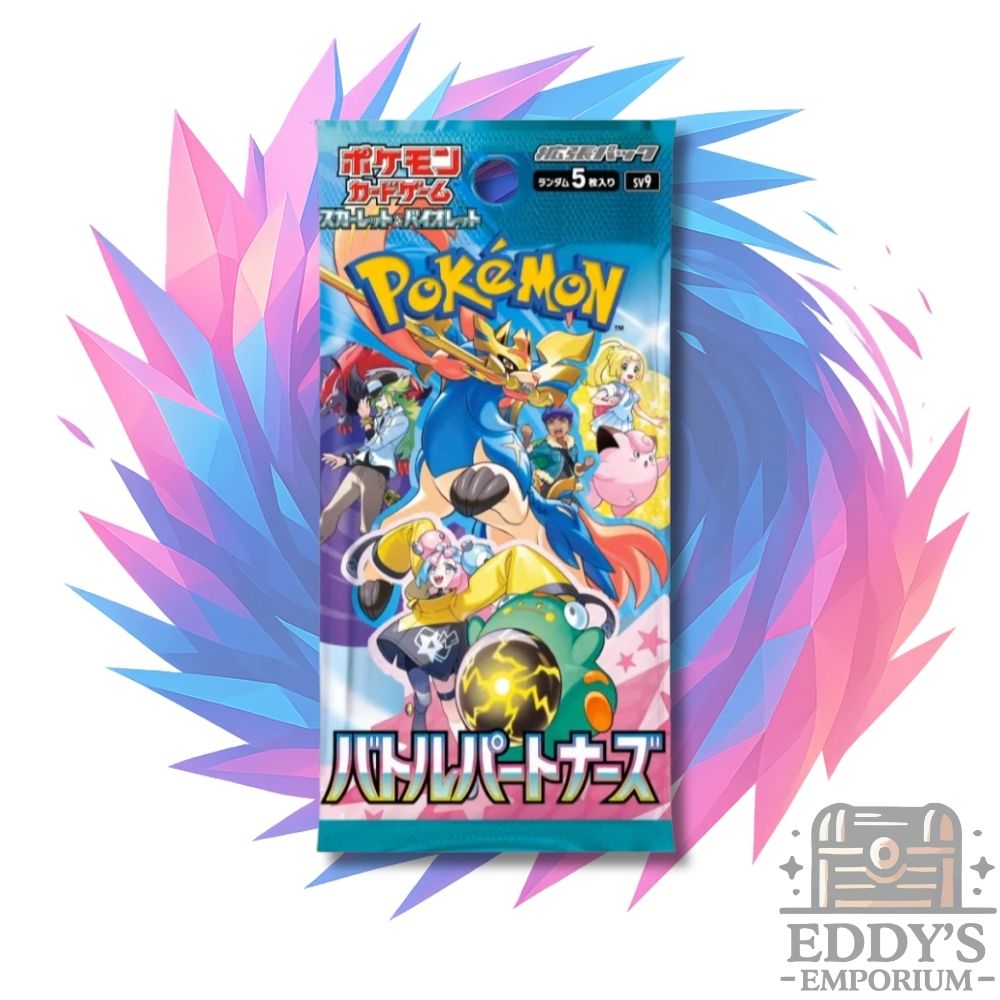 Pokmon TCG: Battle Partners Booster Pack Eddy's Emporium Pokmon TCG: Battle Partners Booster Pack Eddy's Emporium