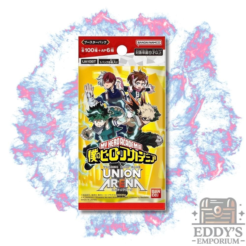 Union Arena: My Hero Academia UA10BT Booster Pack Eddy's Emporium Union Arena: My Hero Academia UA10BT Booster Pack Eddy's Emporium