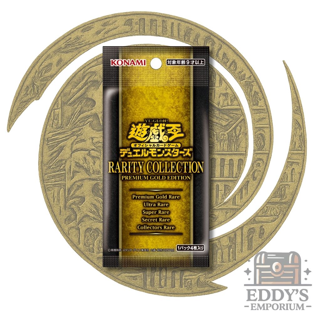 Yu-Gi-Oh! OCG: Rarity Collection Premium Gold Edition Booster Pack Eddy's Emporium Yu-Gi-Oh! OCG: Rarity Collection Premium Gold Edition Booster Pack Eddy's Emporium