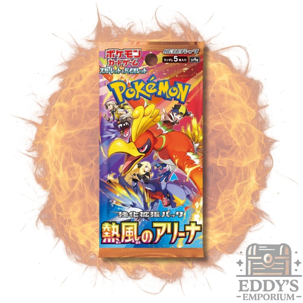 Pokmon TCG: Heat Wave Arena Booster Pack Eddy's Emporium Pokmon TCG: Heat Wave Arena Booster Pack Eddy's Emporium