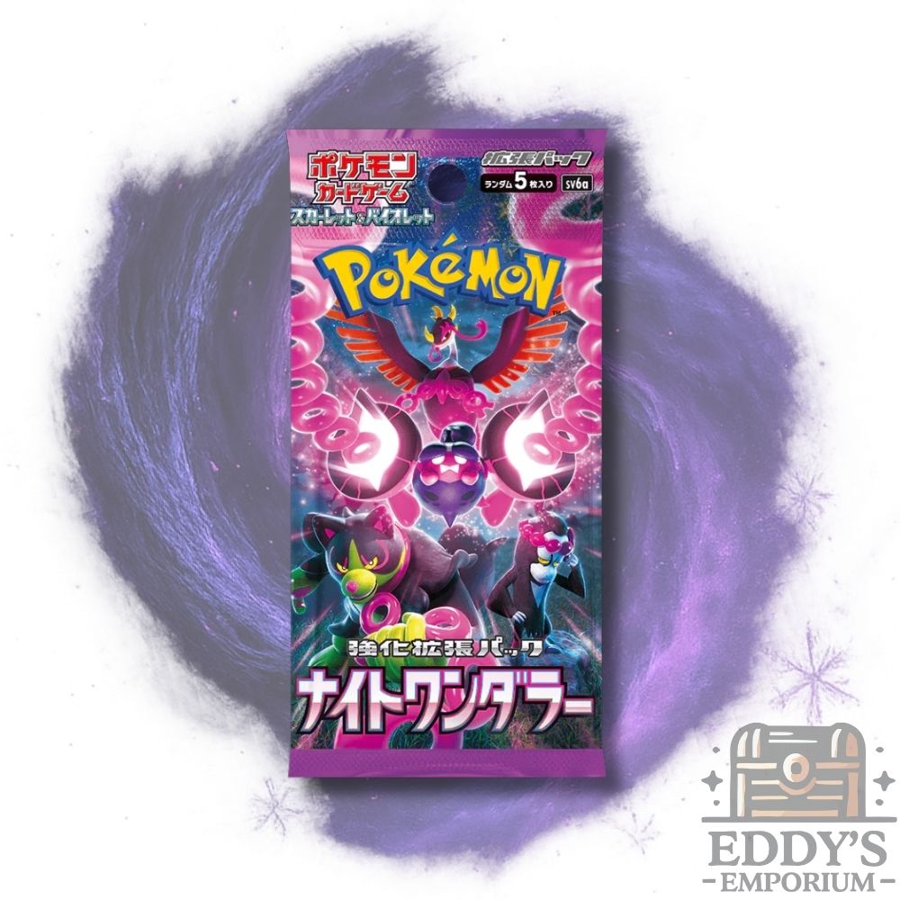 Pokmon TCG: Night Wanderer Booster Pack Eddy's Emporium Pokmon TCG: Night Wanderer Booster Pack Eddy's Emporium