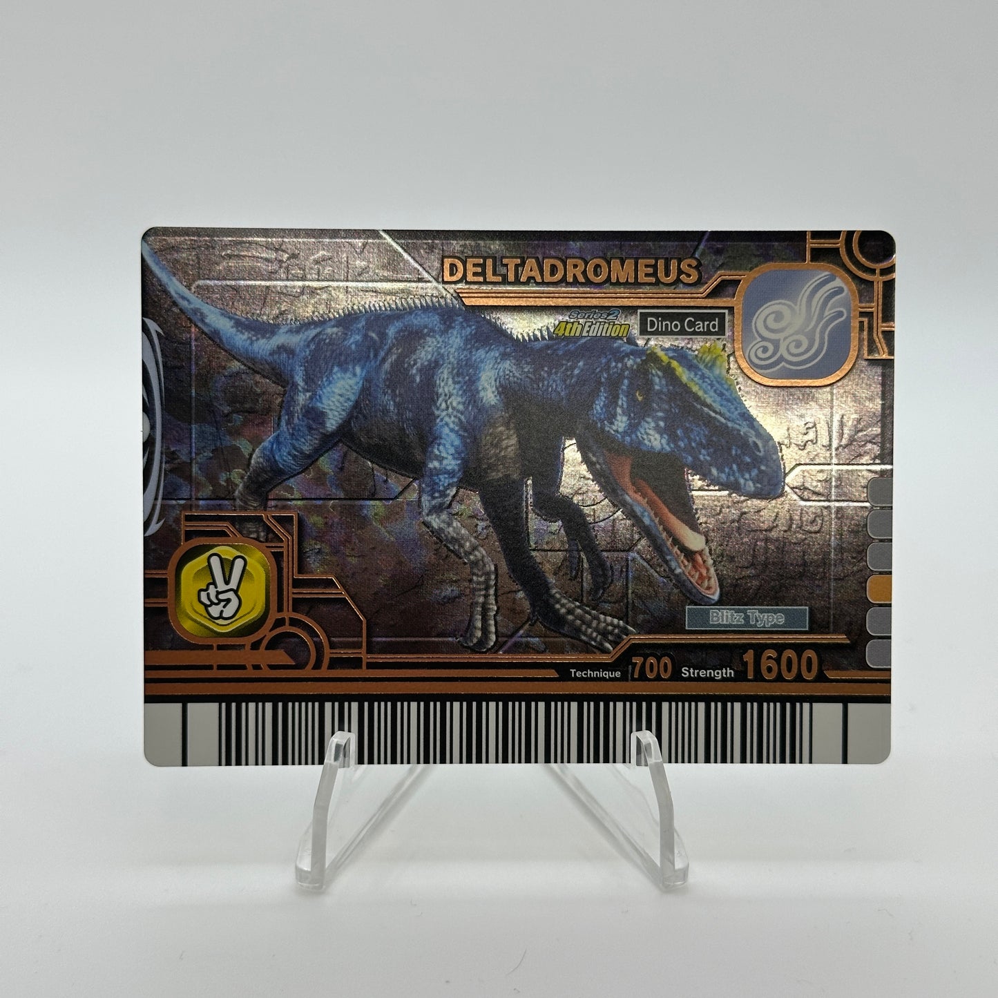Deltadromeus - 031-Dino - SEGA Dinosaur King S2 4th Edition