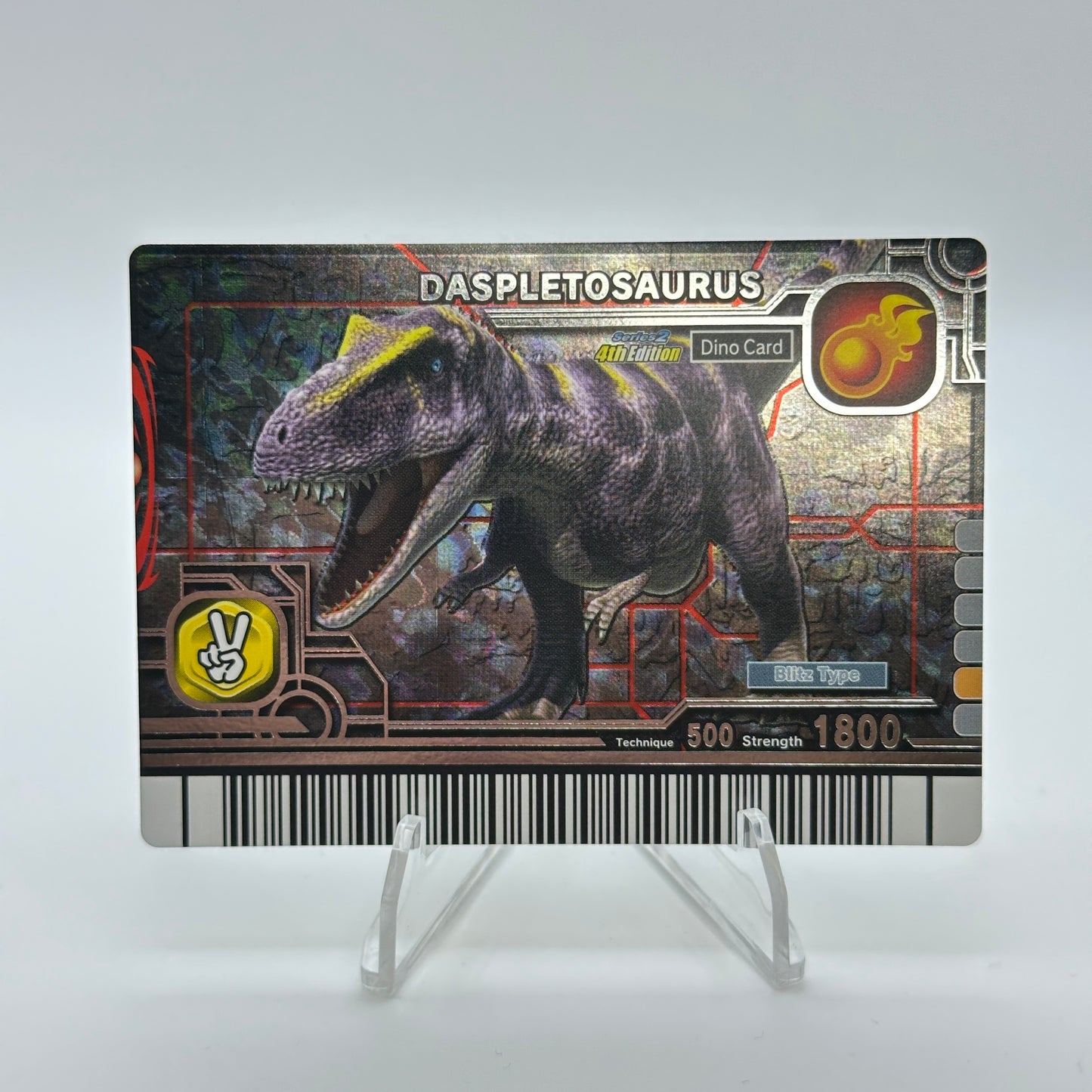 Daspletosaurus (Silver) - 021-Dino - Dinosaur King 2nd Edition 4th Print