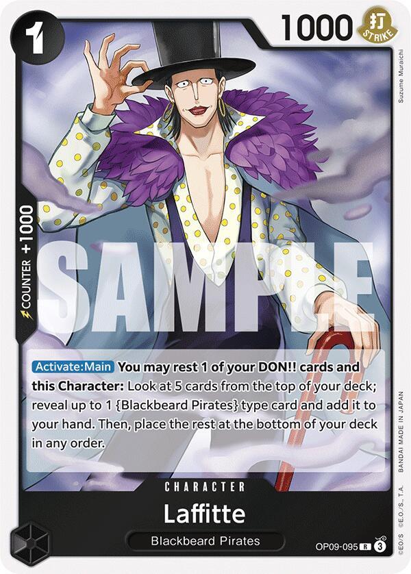 Laffitte OP09-095 Emperors in the New World One Piece Foil Rare