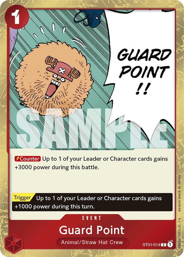 Guard Point (Jolly Roger Foil) ST01-014 Premium Booster -The Best- One Piece