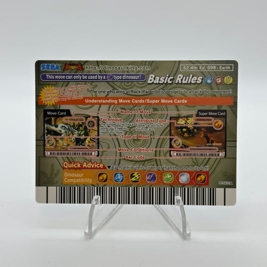 Futabasaurus Cannon - 091-Water - SEGA Dinosaur King S2 4th Edition