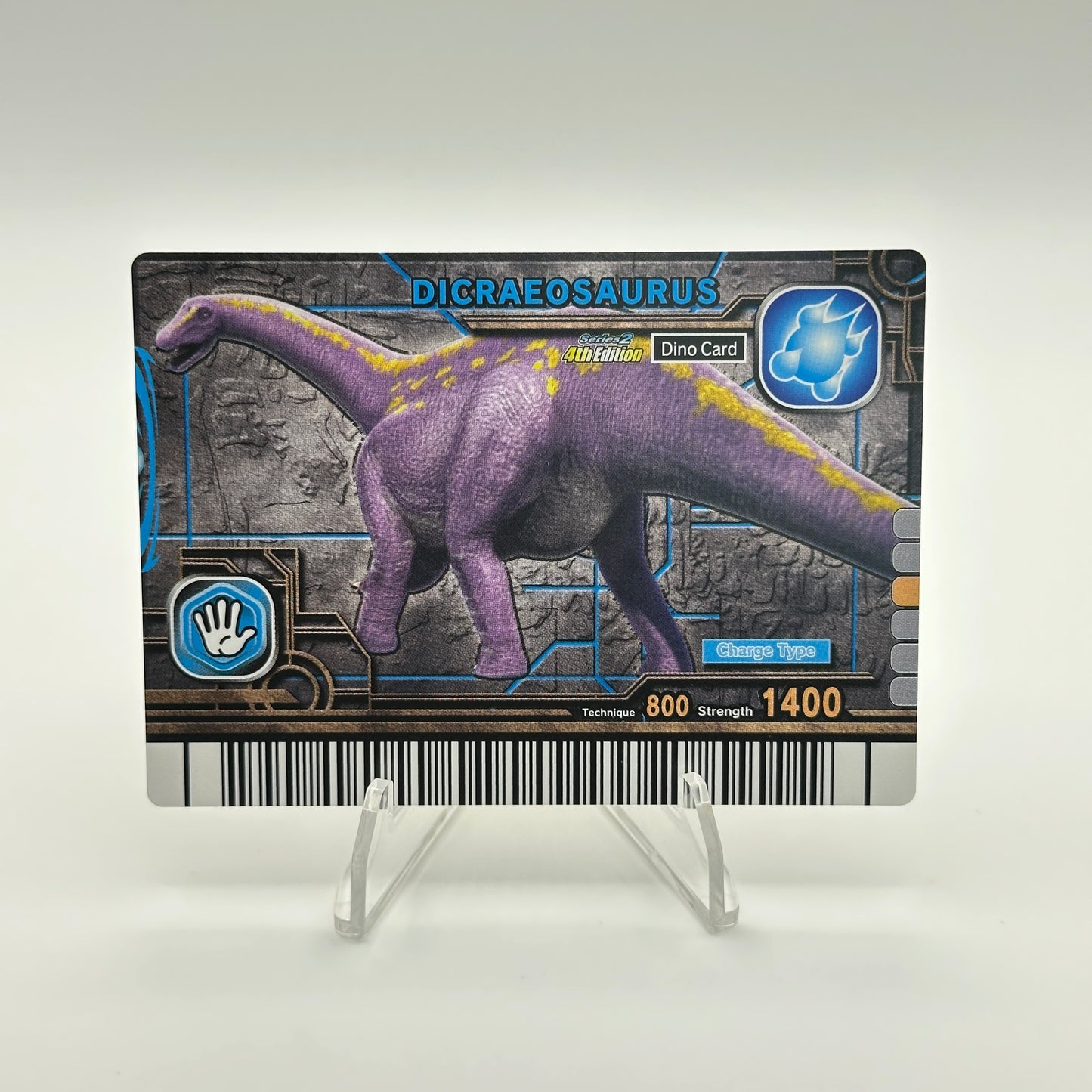 Dicraeosaurus - 041-Dino - SEGA Dinosaur King S2 4th Edition