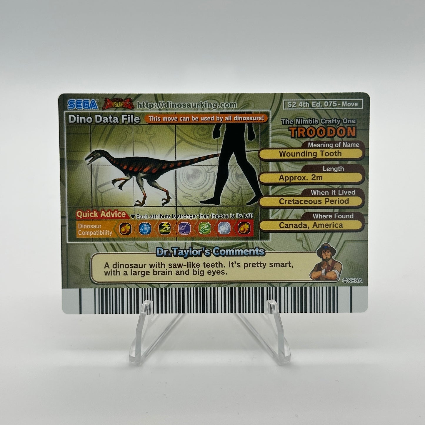 Move Block - 075-Move - SEGA Dinosaur King S2 4th Edition