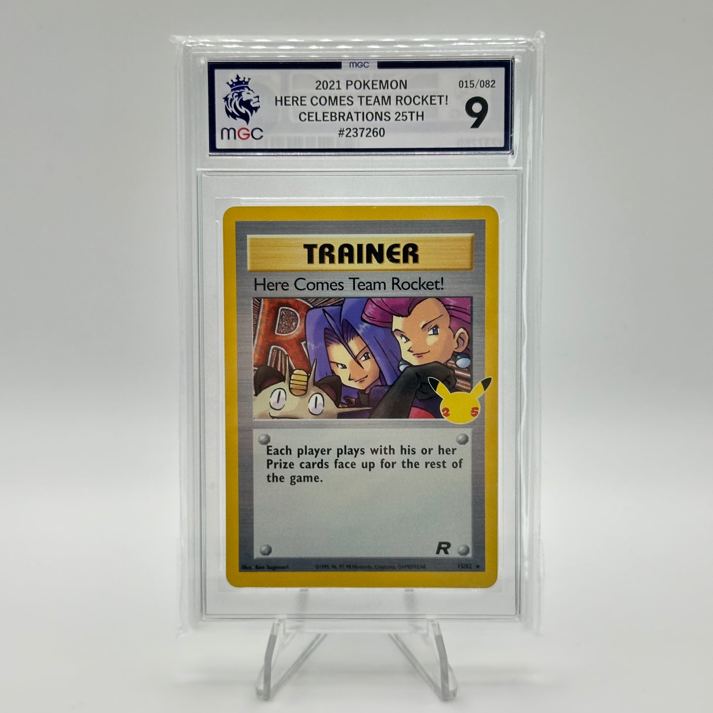 Here Comes Team Rocket! - 015/082 - 25th Celebrations - MGC 9