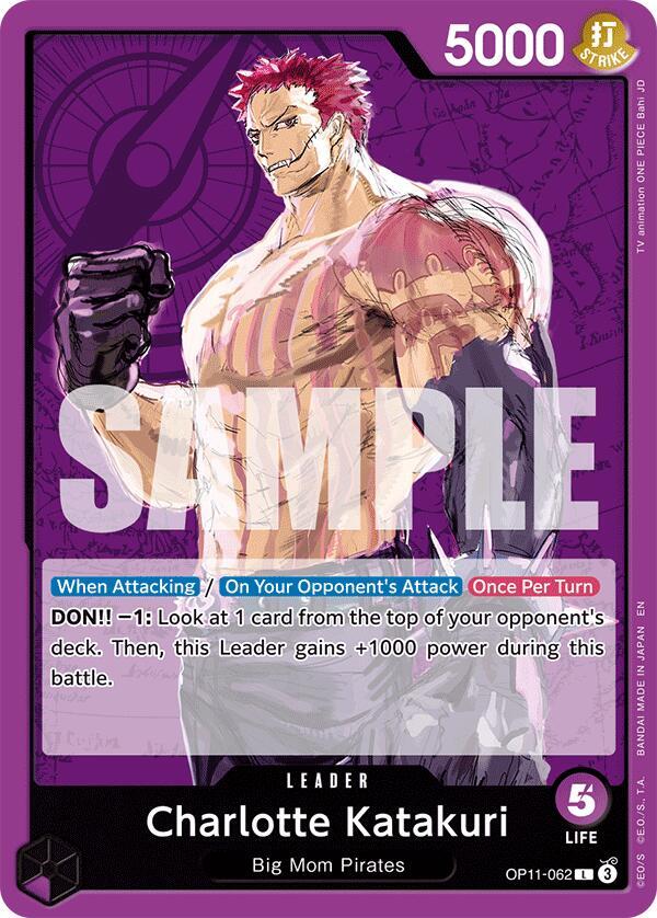 Charlotte Katakuri (062) OP11-062 A Fist of Divine Speed One Piece Leader