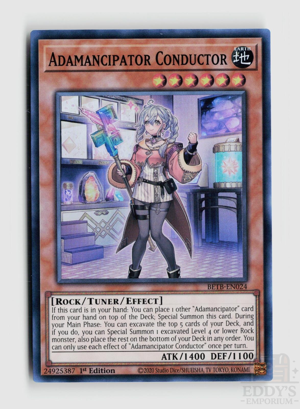 Adamancipator Conductor BETB-EN024 Beyond the Brave Yu-Gi-Oh 1st Edition NM