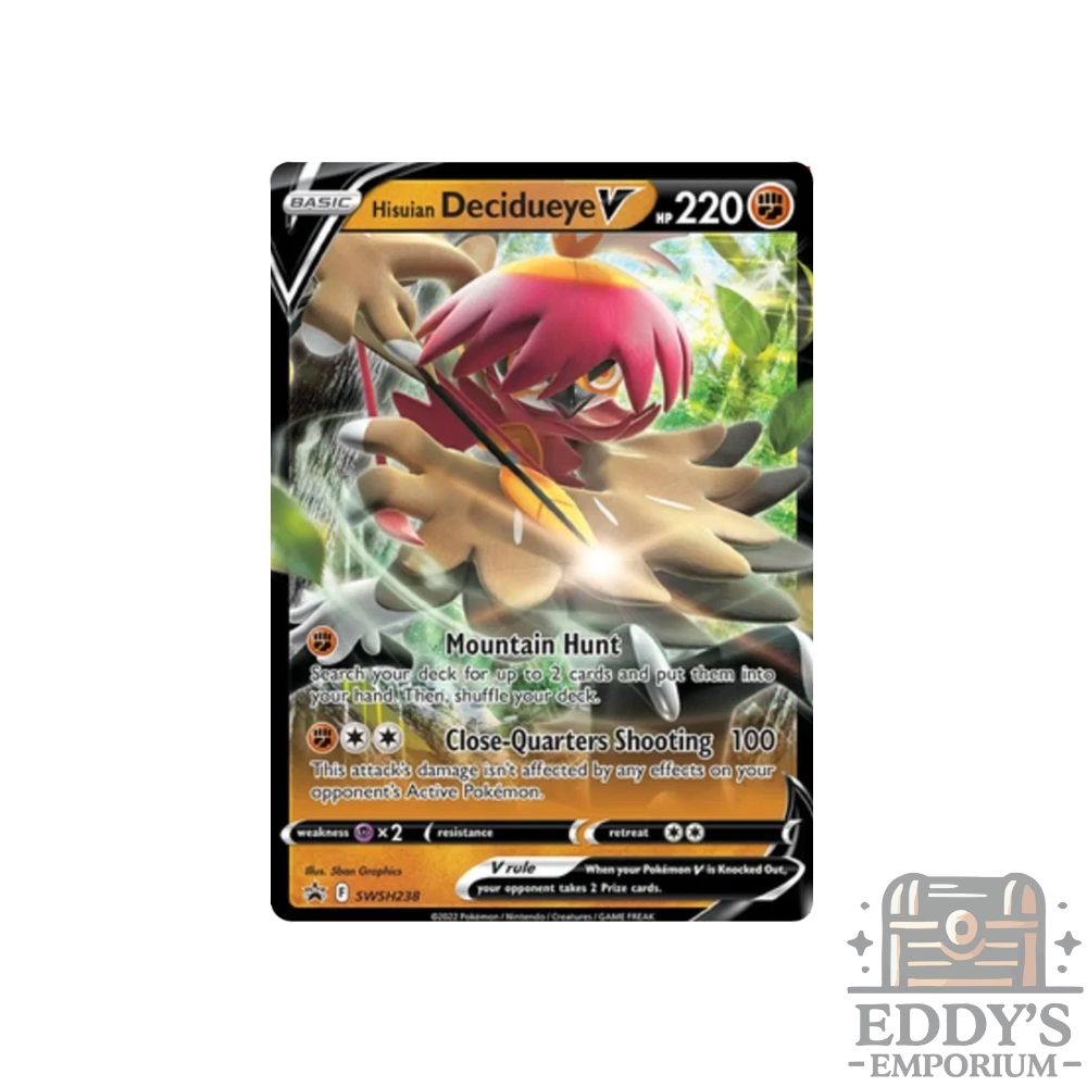 Hisuian Decidueye V - SWSH238 - Sword & Shield Promo