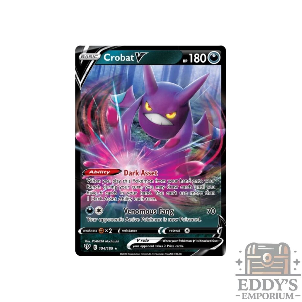 Crobat V - 104/189 - Darkness Ablaze