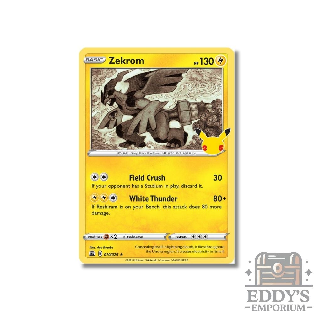 Zekrom 010/025 - Celebrations - Holo