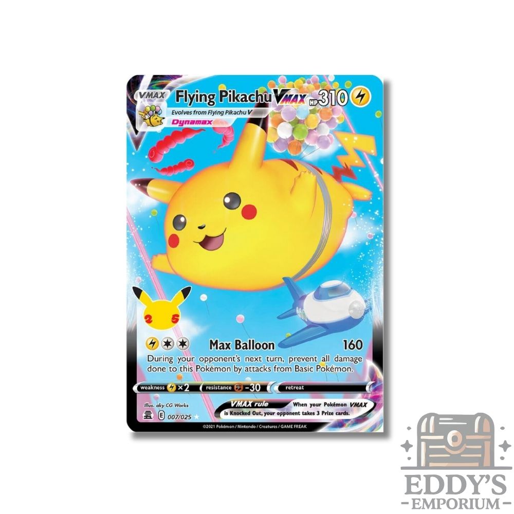 Flying Pikachu VMAX 007/025 - Celebrations - Holo