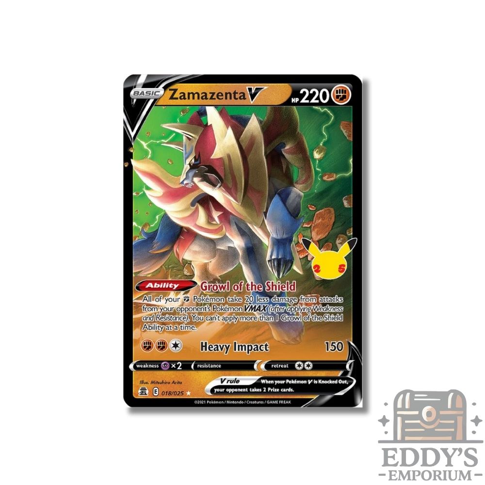 Zamazenta V 018/025 - Celebrations - Full Art